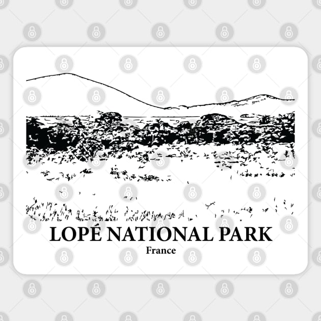 Lopé National Park - Gabon Magnet by Lakeric